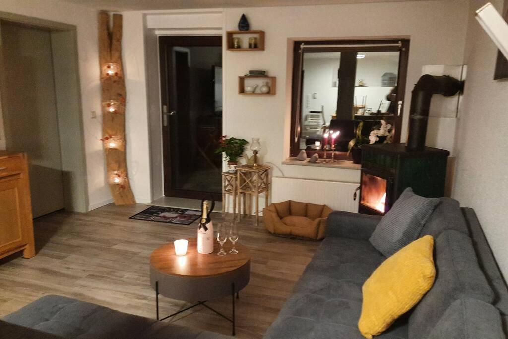 Wellness Ferienwohnung Biene Im Bergischen Land موخ المظهر الخارجي الصورة